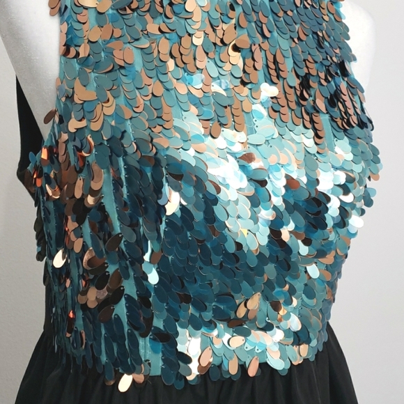 PLENTY SLEEVELESS SEQUENCE COCKTAIL DRESS by TRACY REESE, WOMEN'S SIZE: 2, $50 - Picture 3 of 9